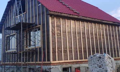 Реконструкция и утепление загородного дома в деревне Степаново